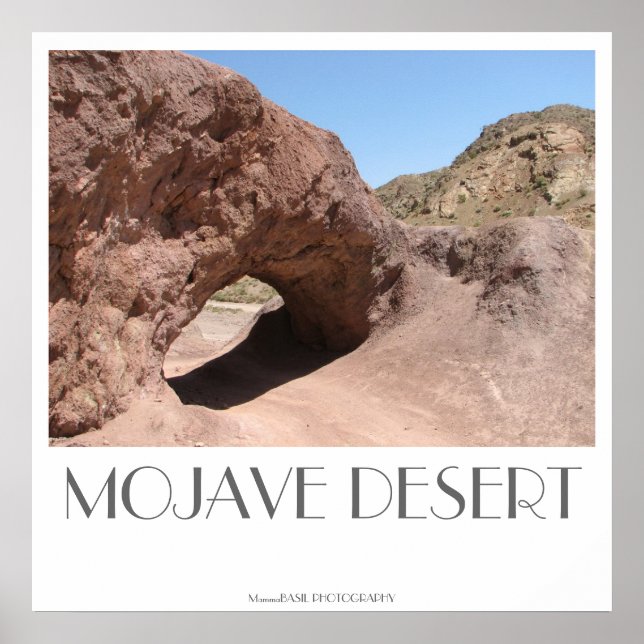 Poster do Deserto de Mojave! (Frente)