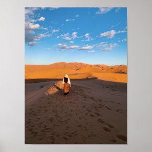 Poster do deserto do Saara