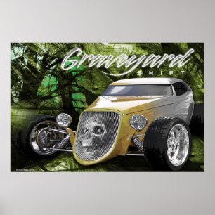 Poster do deslocamento de cemitério