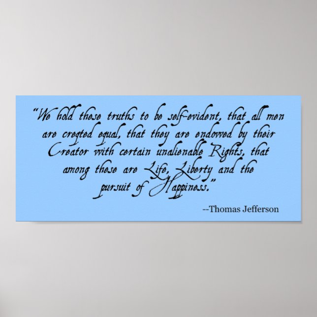 Poster do Dia da Independência (Azul) (Frente)