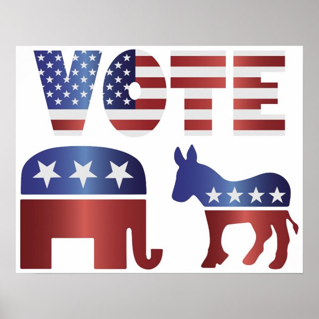 Poster do Dia de Eleições (Frente)