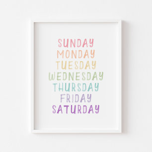 Poster do dia de pastel da semana