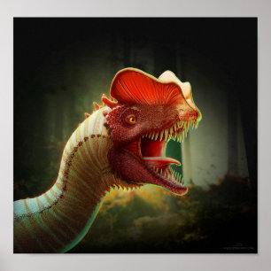 Poster do Dilophosaurus