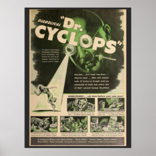 Poster do Dr. Cyclops Movie