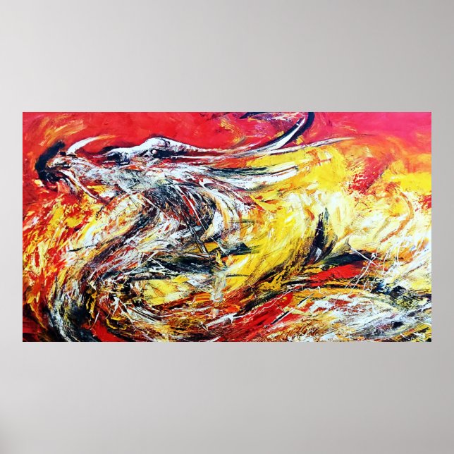 Poster do Dragão de Fogo (Frente)