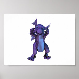Poster do dragão do bebê