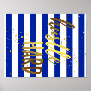 Poster do duro da convicção do efeito da folha
