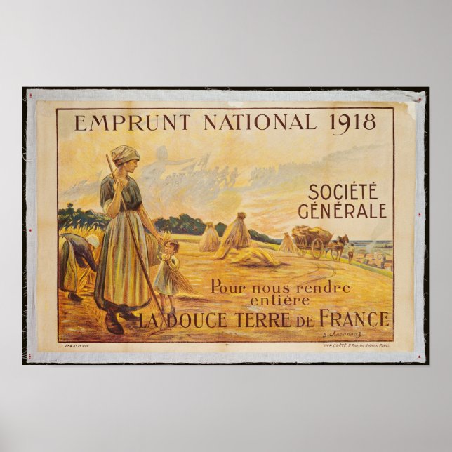 Poster do empréstimo à defesa nacional (Frente)