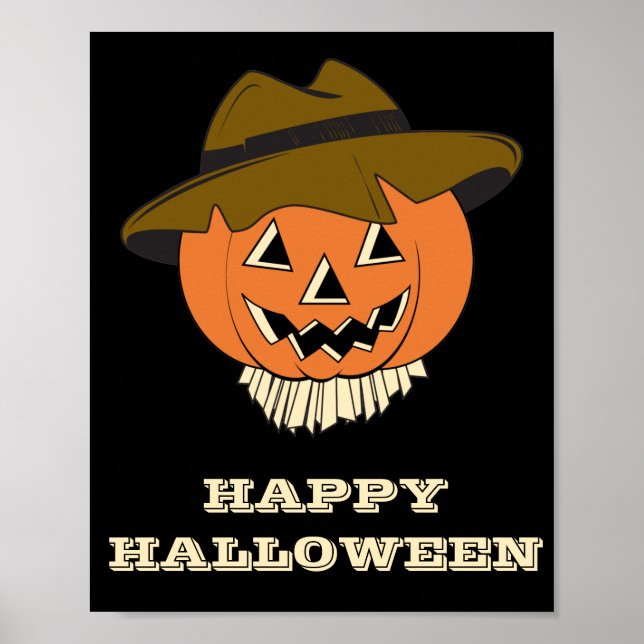 Poster do Espantalho Vintage (Frente)