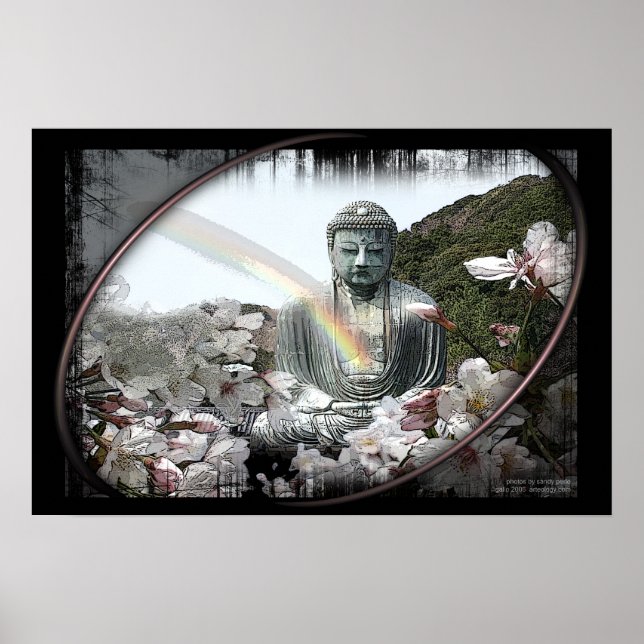 Poster do Espírito Buda por Gregory Gallo (Frente)