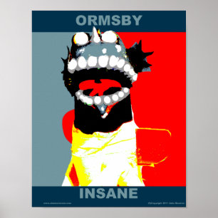 Poster do estilo da campanha de Ormsby