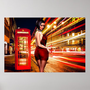 Poster do estilo de vida urbana