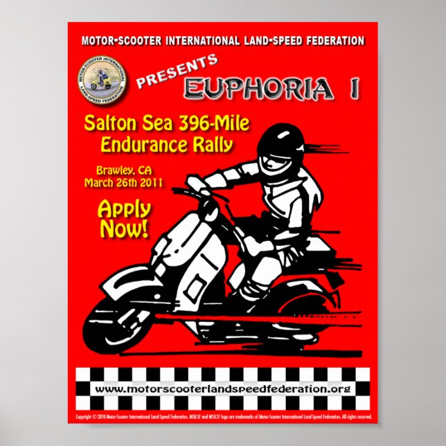 poster do Evento do Mar de Salton em 2011 (Frente)