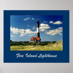 Poster do farol da ilha do fogo