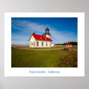 Poster do farol de Cabrillo