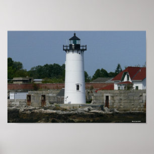 Poster do farol de New Hampshire