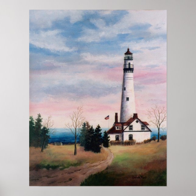 Poster do farol de ponto de vento (Frente)