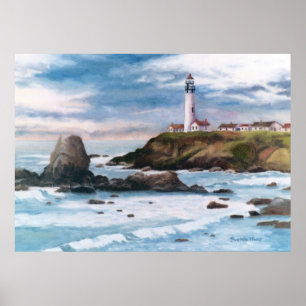 Poster do farol do ponto do pombo
