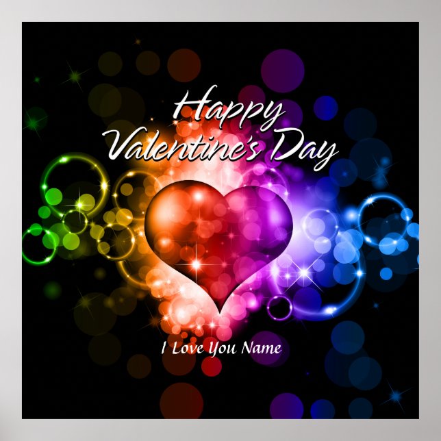 Poster do feliz dia de os namorados 5 (Frente)