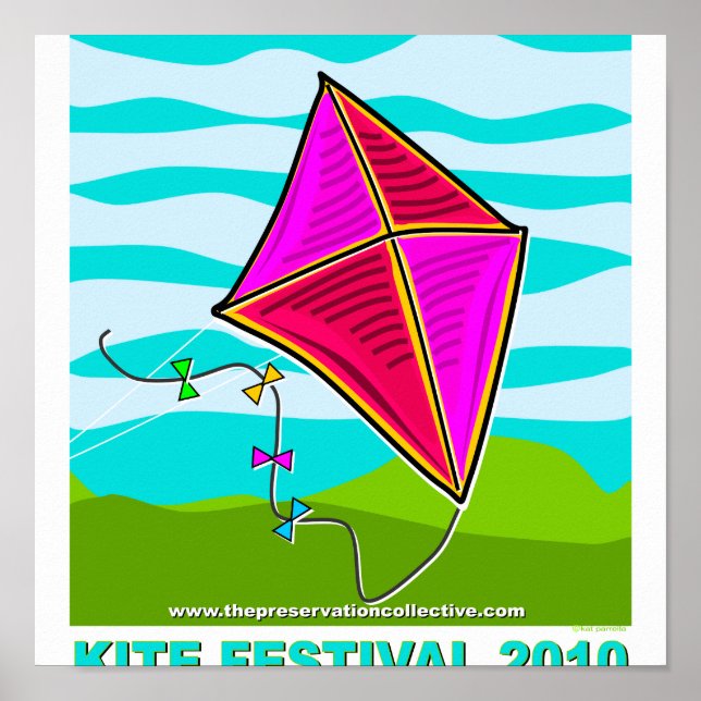 poster do Festival de Kite 2010 (Frente)