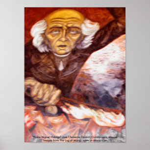 Póster Do "fidalgo" Jose Clemente Orozco de Miguel padre