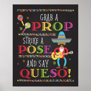 Poster do Fiesta Party Photo Prop Booth