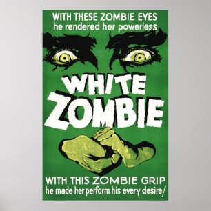 poster do filme Vintage 1932 White Zombie