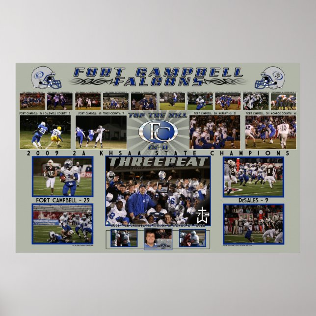 poster do Fim da Estação de Falcões FC 2009 (Frente)