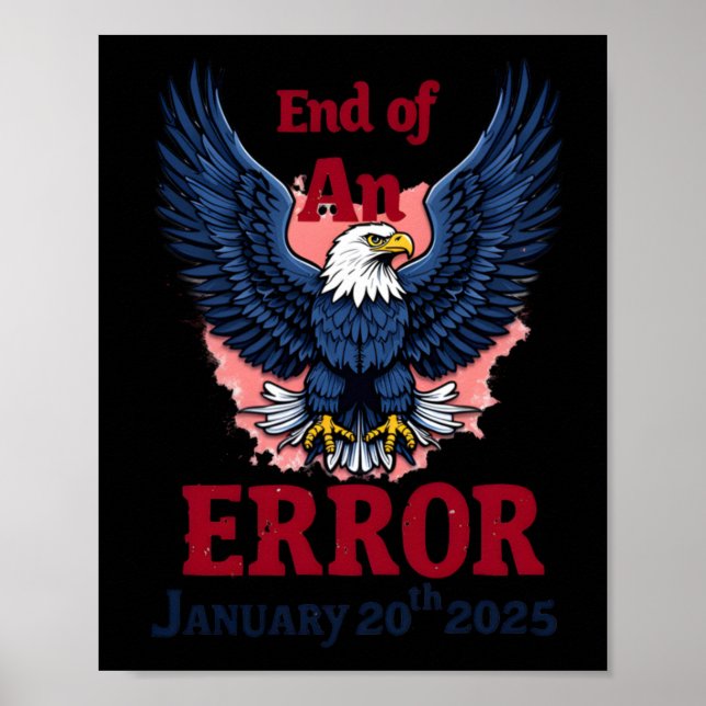Poster Do Fim De Um Erro 20 De Janeiro (Frente)