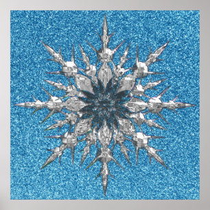 Poster do floco de neve