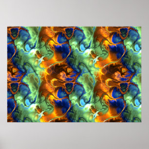 poster do fractal do espaço