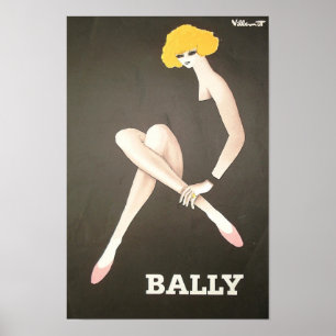 Poster do francês do vintage