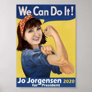 Poster do Fundraiser 'Jo-sie the Riveter'
