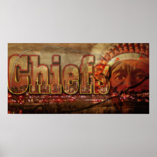 Poster do futebol dos chefes