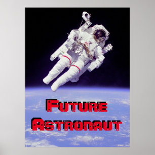 Poster do futuro astronauta