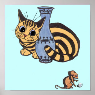 Poster do gato e do rato