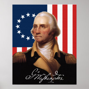 Poster do general George Washington