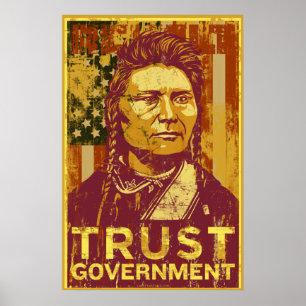 Poster do governo da confiança