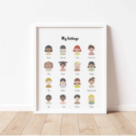 Poster do Gráfico de Sentido com Aquarela