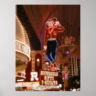 Poster do gráfico de vetor de Vegas Vic
