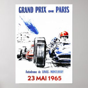 poster do Grande Prêmio de Paris de 1965