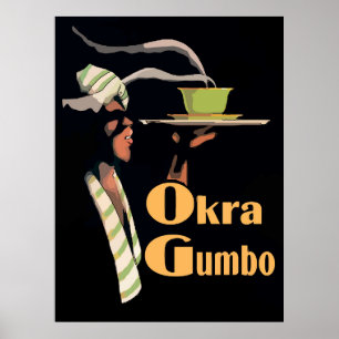 Poster do Gumbo do quiabo