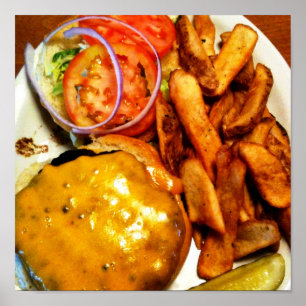 Poster do hamburguer