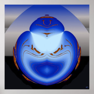 Poster do homem do Cyber