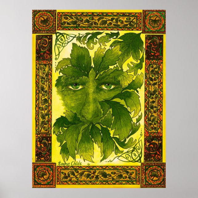 Poster do Homem Verde (Frente)