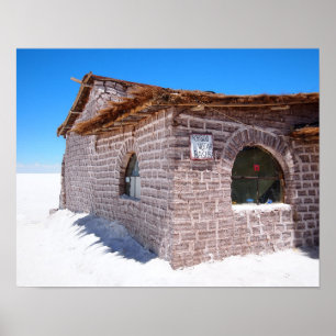 Poster do hotel salino Uyuni