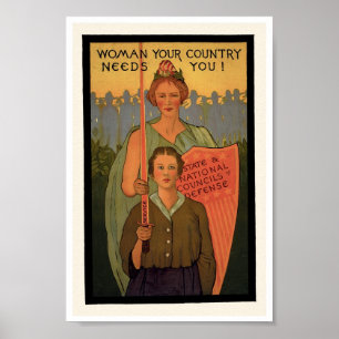 Poster do impressão da arte da segunda guerra