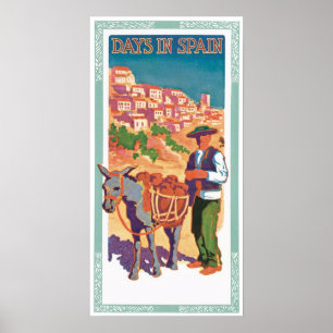 Poster do impressão da arte do anúncio do viagem
