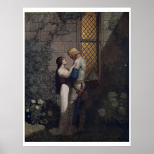 Poster do impressão da arte do rei Arthur Série