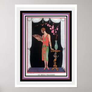 Póster Do "impressão de Personne" Deco do Belle La por